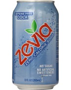 Zevia Cola Soda Caff Fre (4x6Pack )