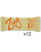 Zing Bars Peanut Butter Choc Chip Bars (12x1.76Oz) 