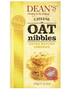 Dean's of Scotland Cheese Oat Nibbles Extra Mature Cheddar (10x5.3 OZ)