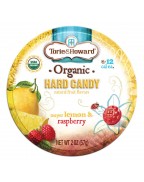 Torie and Howard Organic Hard Candy Lemon and Raspberry (8x2 OZ)