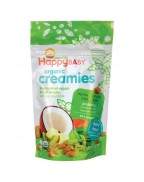 Happy Creamies Organic VeggieFruit Snacks With Coconut Milk (8x1Oz)