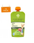 Peter Rabbit Organics Pea, Spinach & Apple Snack (10x4.4 Oz)