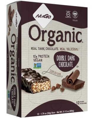 Nugo Double Dark Chocolate Bar (12x50 GM)