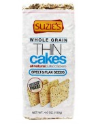 Suzie's Thin Cakes Puffed Spelt & Flax Seed (12x4.6 OZ)