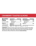 The GFB Cranberry Toasted Almond Bar Gluten Free (12x2.05Oz)