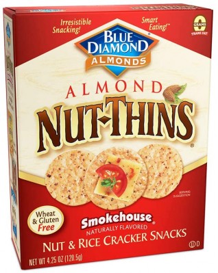 Blue Diamond Smk Almd Nut Thin (12x4.25OZ )