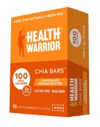 Health Warrior Chocolate PButter Chia Bar (15x0.88OZ )