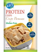 Kay's Naturals Better Balance Protein Chips Crispy Parmesan 1.2 Oz (6 Pack)