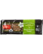 Koyo Organic Rice Crackers Black Sesame Tamari (12x3.5 OZ)