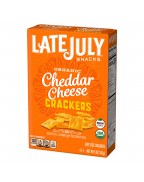 Late July Bite Size Cheddar Cheese (12x5 Oz)