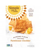 Simple Mills Farmhouse Cheddar Crackers (6X4.25 OZ)