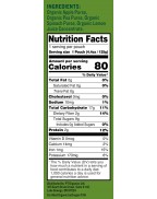 Peter Rabbit Organics Pea, Spinach & Apple Snack (10x4.4 Oz)