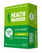 Health Warrior Coconut Chia Bar (15x0.88OZ )