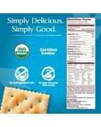 Back To Nature Organic Classic Saltine Crackers (6x7 OZ)