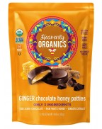 Heavenly Organics Chocolate Ginger Honey Patties (6x4.66 OZ)