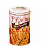 De Beukelaer Pirouline Rolled Wafers Dark Chocolate (6x14Oz)