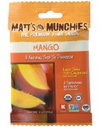 Matt's Munchies Organic Mango Fruit Snack (12x1 OZ)