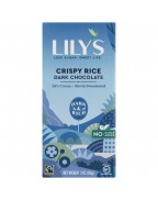 Lily's Crispy Rice Dark Chocolate (12x3 Oz)