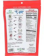 Nature's All Foods Frz Drd Straw (12x1.2OZ )