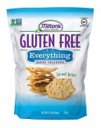 Milton's Gluten Free Baked Crackers Everything (12x4.5 OZ)