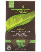 Endangered Species Bite Size Dark Chocolate With Mint (6x10 CT)