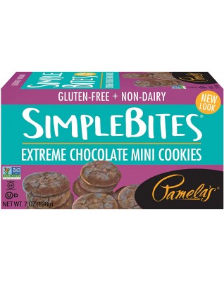 Pamela's Extreme Chocolate Simple Bites Gluten Free (6x7 Oz)
