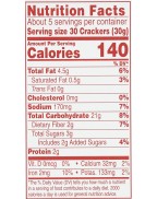 Van's International Foods Multigrain Crackers (6x5OZ )