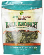 Alive & Radiant Foods Kale Krunch Ranch (12x2.2OZ )