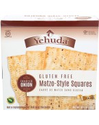 Yehuda Matzo-Style Squares Gluten Free Toasted Onion (12x10.5Oz)