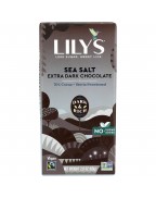 Lily's Dark Chocolate with Stevia Sea Salt (12x2.8 OZ)