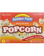 Golden Fluff Popcorn Microwave (12x9OZ )