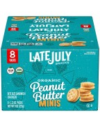 Late July Mini Peanut Butter Sandwich Cracker (4x8x1.125Z)