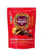 Heavenly Organics Chocolate Honey Pattie Pomegranate (6x4.66 OZ)