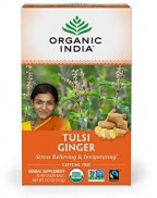 India Lemon Ginger Tulsi Tea (6x18 CT)