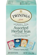 Twinings Assorted Herbal Teas(6x20 Bag)