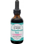 Herbasway Laboratories HerbaGreen Tea Raspberry Lime 2 fl Oz