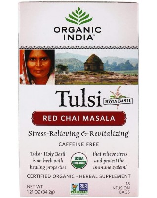 India Chai Masala Tulsi Tea (6x18 CT)