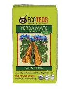 ECOTEAS Yerba Mate Pure Leaf Loose Tea (6x1LB)