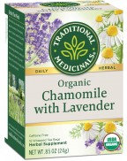 Traditional Medicinals 100% Chamomile Tea wLavender (1x16 Bag)