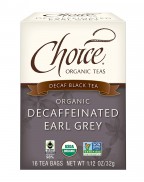 Choice Organic Teas Decaf Earl Grey (6x16 Bag)