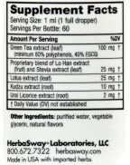 Herbasway Laboratories HerbaGreen Tea Mandarin Mango 2 fl Oz