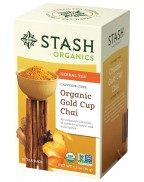 Stash Organic Gold Cup Chai Tea (6x18 BAG )