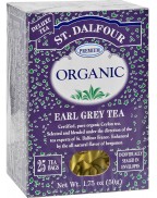 St Dalfour Organic Tea Earl Grey (1x25 Tea Bags)