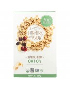 One Degree Organic Foods Odof Vegan Sprouted Oat O'S (6X8 OZ)