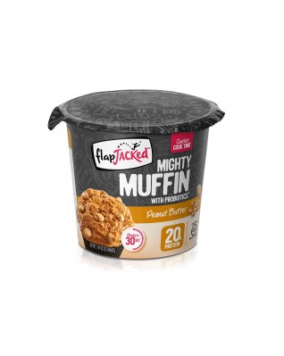 FlapJacked Mighty Muffins Peanut Butter (12x1.94 OZ)