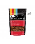 Kind Healthy Grains Dark Chocolate Whole Grain Clusters (6x11 OZ)