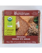 Bavarian Organic Whole Rye Bread (6x17.6Oz)