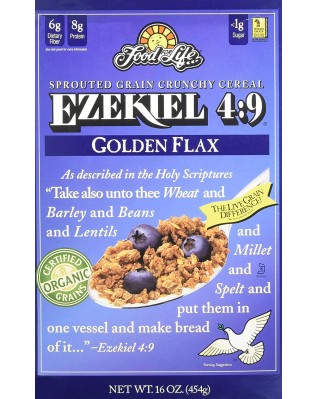 Food For Life Ezekiel 4:9 Golden Flax Cereal (6x16 Oz)