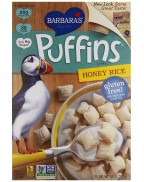 Barbara's Bakery Honey Rice Puffins (12x10OZ )