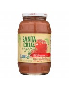 Santa Cruz Organic Strawberry Applesauce (12x23 Oz)